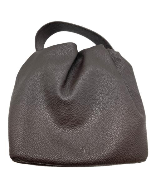 ALLA HOLLON（オラホロン）ALLA HOLLON (オラホロン) green label relaxing (グリーンレーベルリラクシング) 別注 2ハンドルバッグ ブラウンの古着・服飾アイテム