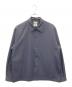 BEAUTY&YOUTH（ビューティーアンドユース）の古着「オーバーキャンプカラーシャツ」｜ネイビー