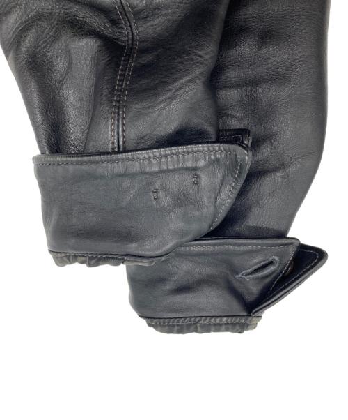 Joe McCOY（ジョーマッコイ）Joe McCOY (ジョーマッコイ) ホースハイドカーコート ブラック サイズ:36の古着・服飾アイテム