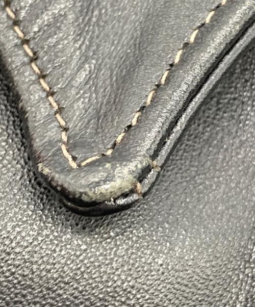 Joe McCOY（ジョーマッコイ）Joe McCOY (ジョーマッコイ) ホースハイドカーコート ブラック サイズ:36の古着・服飾アイテム