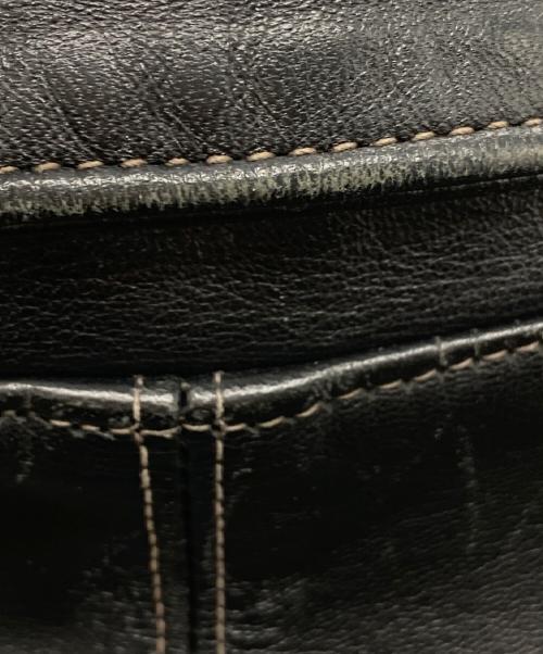 Joe McCOY（ジョーマッコイ）Joe McCOY (ジョーマッコイ) ホースハイドカーコート ブラック サイズ:36の古着・服飾アイテム