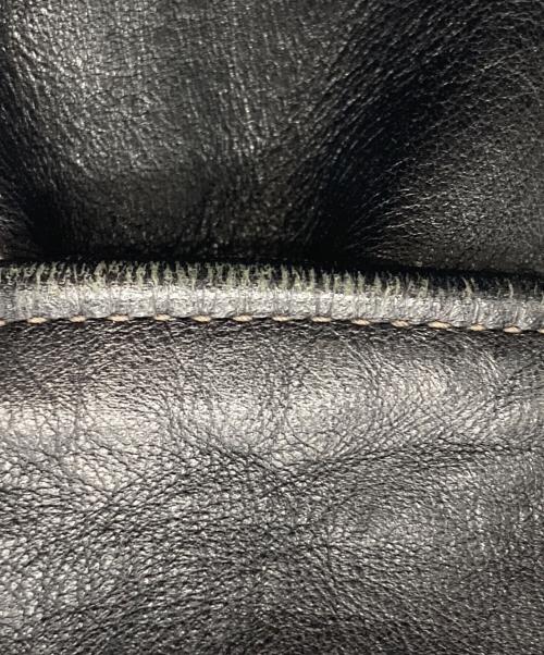 Joe McCOY（ジョーマッコイ）Joe McCOY (ジョーマッコイ) ホースハイドカーコート ブラック サイズ:36の古着・服飾アイテム