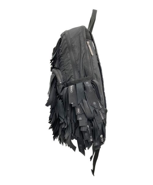 LeSportsac（レスポートサック）LeSportsac (レスポートサック) Libertine (リバティーン) FRINGE RYAN BACKPACK ブラックの古着・服飾アイテム
