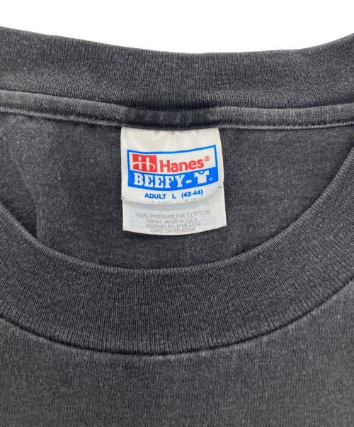 Hanes（ヘインズ）Hanes (ヘインズ) ［古着］90'sムービープリントTシャツ ブラック サイズ:Lの古着・服飾アイテム