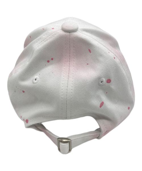 Kimhekim（キムヘキム）KIMHEKIM (キムヘキム) Spray Dyed Cap ホワイト×ピンク 未使用品の古着・服飾アイテム