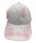 KIMHEKIM (キムヘキム) Spray Dyed Cap ホワイト×ピンク 未使用品：10000円