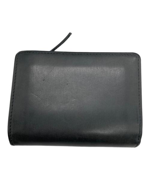 SLOW&CO（スロウアンドコー）SLOW&CO (スロウアンドコー) レザーウォレット ブラックの古着・服飾アイテム