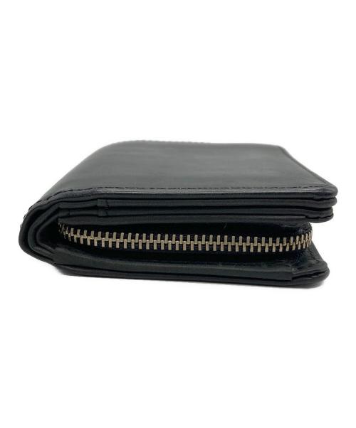 SLOW&CO（スロウアンドコー）SLOW&CO (スロウアンドコー) レザーウォレット ブラックの古着・服飾アイテム