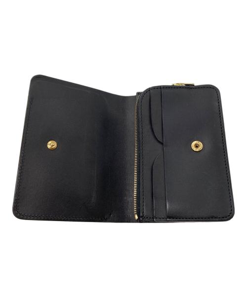 forme（フォルメ）forme (フォルメ) flp-26 short wallet ブラックの古着・服飾アイテム