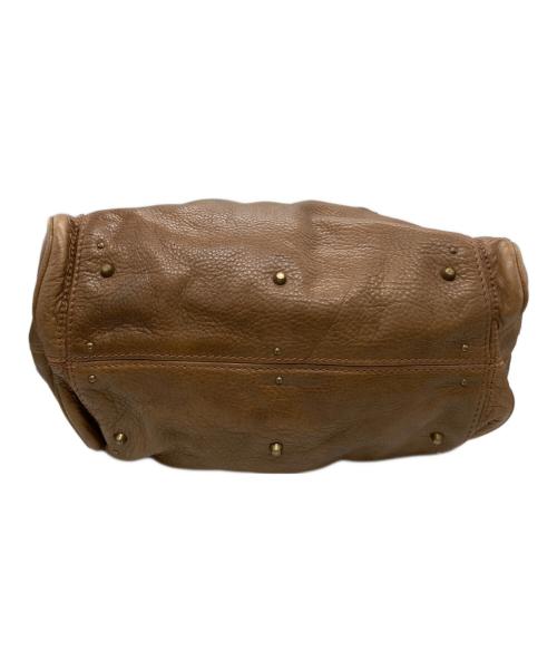 Chloe（クロエ）Chloe (クロエ) レザートートバッグ ブラウンの古着・服飾アイテム