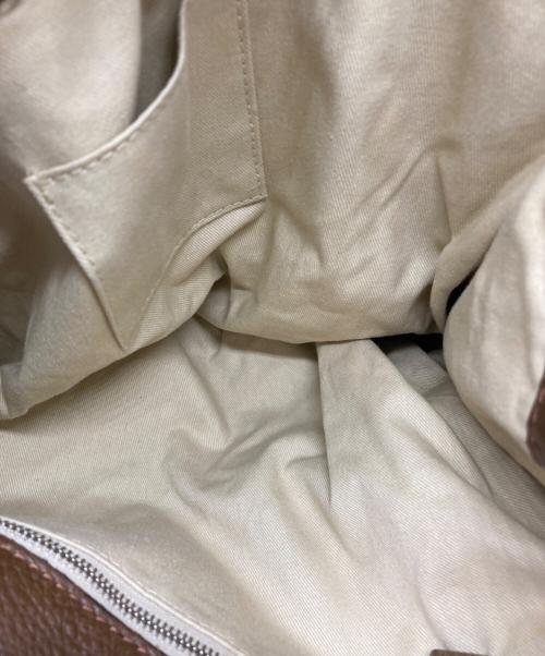 Chloe（クロエ）Chloe (クロエ) レザートートバッグ ブラウンの古着・服飾アイテム