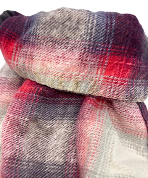 TOWN CRAFT（タウンクラフト）TOWN CRAFT (タウンクラフト) オンブレチェックシャツ レッド×ホワイト サイズ:SIZE Sの古着・服飾アイテム