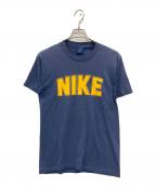 NIKEナイキ）の古着「80S プリントTシャツ」｜ネイビー