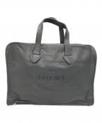 LOEWEロエベ）の古着「レザー2WAYトートバッグ」｜ブラック