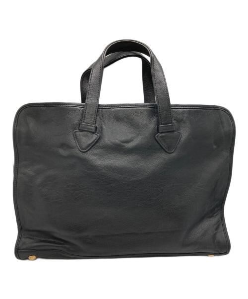 LOEWE（ロエベ）LOEWE (ロエベ) レザー2WAYトートバッグ ブラックの古着・服飾アイテム