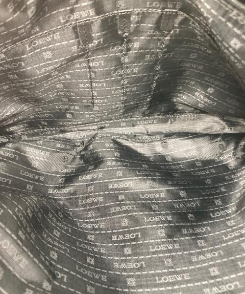 LOEWE（ロエベ）LOEWE (ロエベ) レザー2WAYトートバッグ ブラックの古着・服飾アイテム