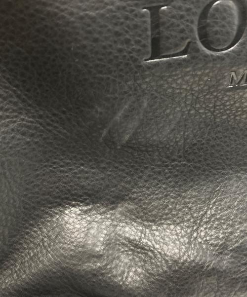 LOEWE（ロエベ）LOEWE (ロエベ) レザー2WAYトートバッグ ブラックの古着・服飾アイテム