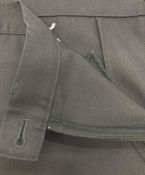 Maison Margiela（メゾンマルジェラ）Maison Margiela (メゾンマルジェラ) ウール混スラックス ブラック サイズ:36の古着・服飾アイテム