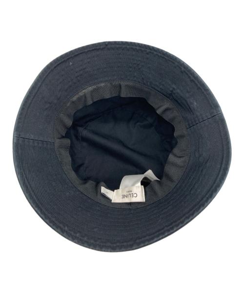CELINE（セリーヌ）CELINE (セリーヌ) トリオンフバケットハット ブラック サイズ:S(57㎝)の古着・服飾アイテム