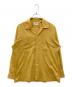 ARROW（アロー）の古着「［古着］ヴィンテージオープンカラーシャツ」｜イエロー