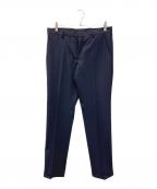 PRADAプラダ）の古着「ダブルスラックストラウザーパンツ」｜ネイビー