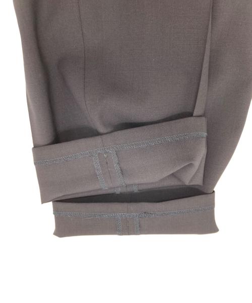 PRADA（プラダ）PRADA (プラダ) ダブルスラックストラウザーパンツ ネイビー サイズ:48の古着・服飾アイテム