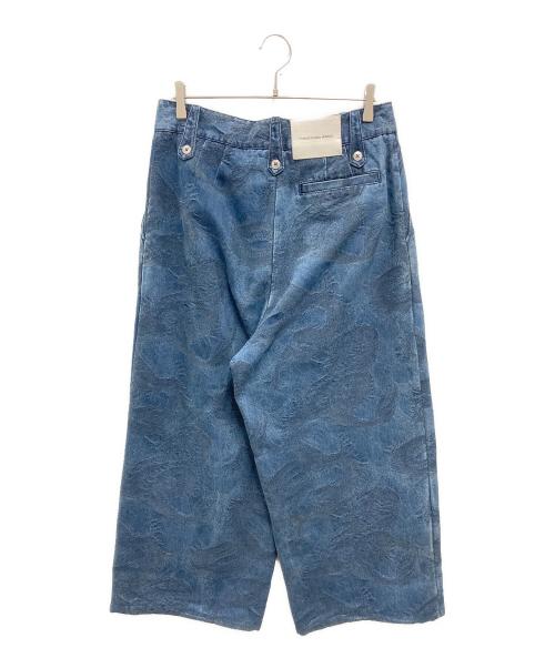 FenG CHen WANG（フェンチェンワン）FENG CHEN WANG (フェンチェンワン) Blue Dragon Denim Trousers インディゴ サイズ:Mの古着・服飾アイテム