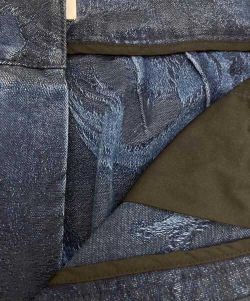 FenG CHen WANG（フェンチェンワン）FENG CHEN WANG (フェンチェンワン) Blue Dragon Denim Trousers インディゴ サイズ:Mの古着・服飾アイテム