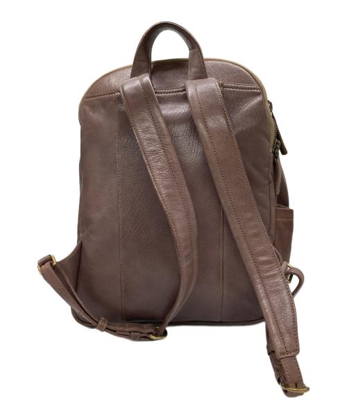 genten（ゲンテン）genten (ゲンテン) ゴートベーシック リュック レザー ブラウンの古着・服飾アイテム