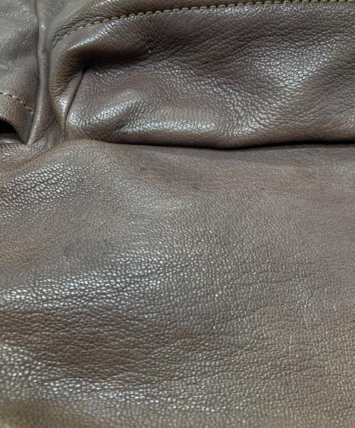 genten（ゲンテン）genten (ゲンテン) ゴートベーシック リュック レザー ブラウンの古着・服飾アイテム