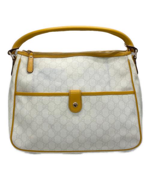 GUCCI（グッチ）GUCCI (グッチ) ワンショルダーバッグ ベージュ×イエローの古着・服飾アイテム