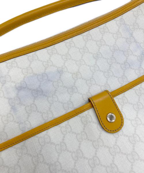 GUCCI（グッチ）GUCCI (グッチ) ワンショルダーバッグ ベージュ×イエローの古着・服飾アイテム