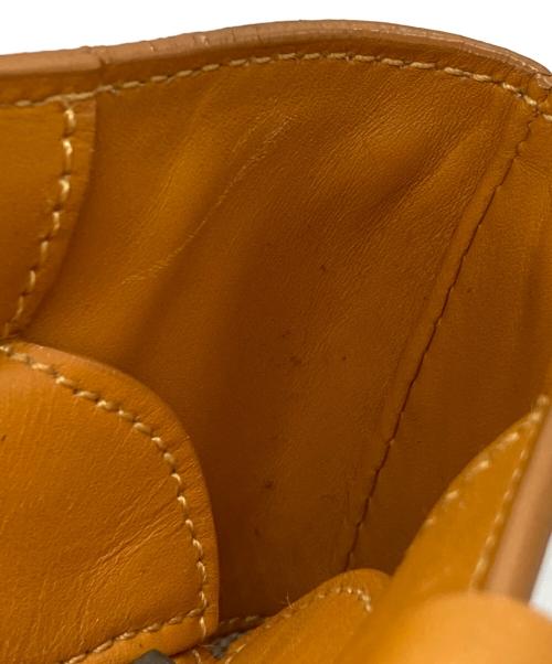 TOD'S（トッズ）TOD'S (トッズ) スタッズ ハンドバッグ ブラウンの古着・服飾アイテム