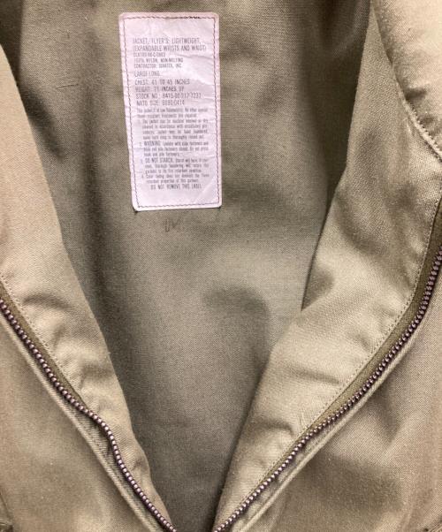 US ARMY（ユーエスアーミー）US ARMY (ユーエスアーミー) ミリタリーヘリクルージャケット カーキ サイズ:Lの古着・服飾アイテム