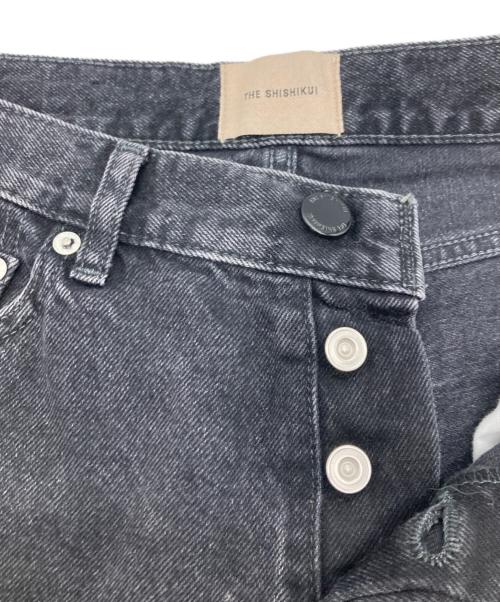 THE SHISHIKUI（シシクイ）THE SHISHIKUI (シシクイ) EASY JEANS ブラック サイズ:34の古着・服飾アイテム