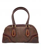 ETROエトロ）の古着「ペイズリー柄ミニボストンバッグ」｜ブラウン