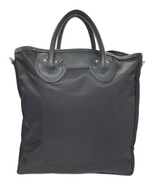 YOUNG & OLSEN The DRYGOODS STORE（ヤングアンドオルセン ザ ドライグッズストア）YOUNG & OLSEN The DRYGOODS STORE (ヤングアンドオルセン ザ ドライグッズストア) green label relaxing (グリーンレーベルリラクシング) 別注トートバッグ ミディアム ブラックの古着・服飾アイテム