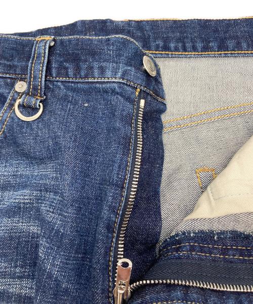 uniform experiment（ユニフォームエクスペリメント）uniform experiment (ユニフォームエクスペリメント) DAMAGED DENIM インディゴ サイズ:34の古着・服飾アイテム
