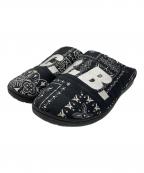 SUBU×F.C.R.B.スブ×エフシーレアルブリストル）の古着「SANDALS BLACK BANDANA」｜ブラック