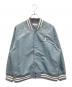 graniph（グラニフ）の古着「刺繍スタジャン」｜ブルー