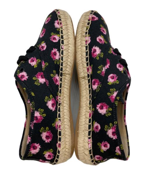 PRADA（プラダ）PRADA (プラダ) ギャバジン レースアップシューズ ブラック サイズ:37　1/2の古着・服飾アイテム