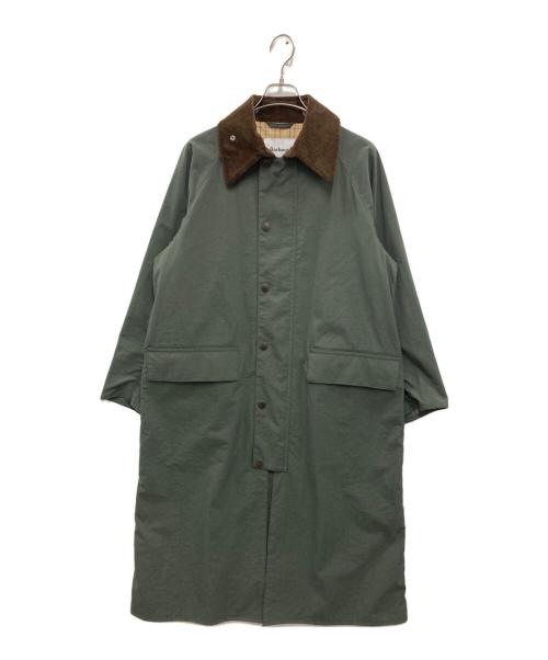 Barbour（バブアー）Barbour (バブアー) JOURNAL STANDARD (ジャーナルスタンダード) 別注 BURGHLEY ノンオイルコート カーキ サイズ:34の古着・服飾アイテム