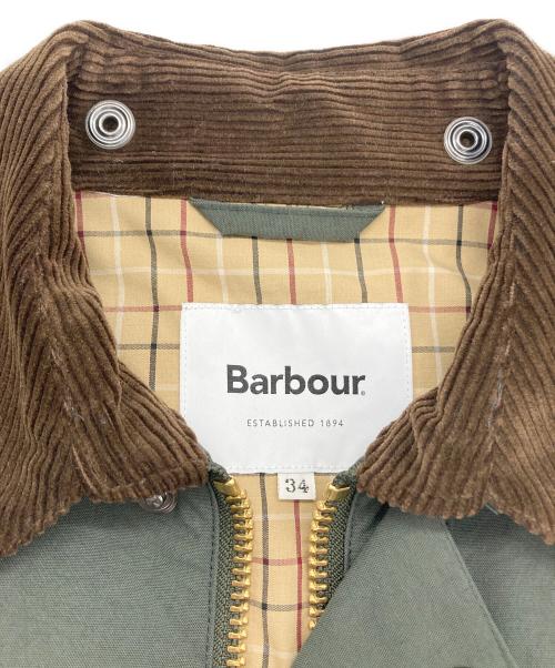 Barbour（バブアー）Barbour (バブアー) JOURNAL STANDARD (ジャーナルスタンダード) 別注 BURGHLEY ノンオイルコート カーキ サイズ:34の古着・服飾アイテム