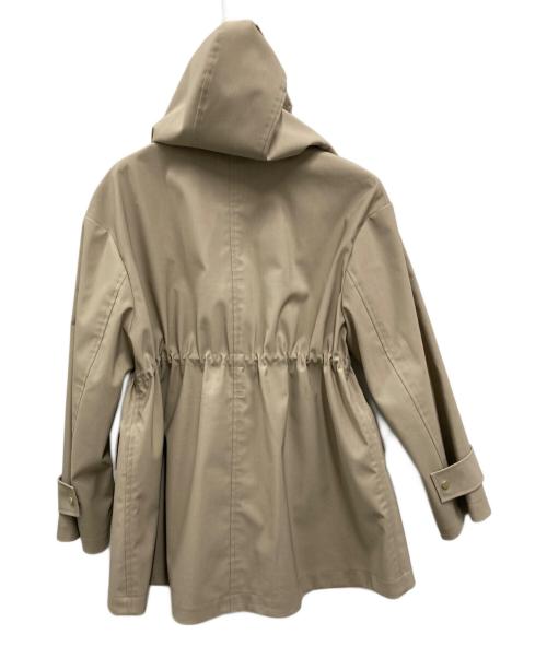Spick and Span Noble（スピックアンドスパンノーブル）Spick and Span Noble (スピックアンドスパンノーブル) ウインドプルーフテントシルエットブルゾン ベージュ サイズ:38の古着・服飾アイテム