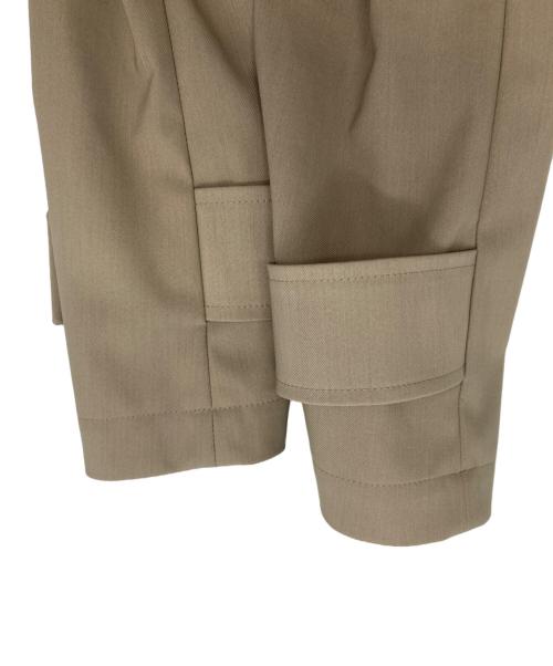 Spick and Span Noble（スピックアンドスパンノーブル）Spick and Span Noble (スピックアンドスパンノーブル) ウインドプルーフテントシルエットブルゾン ベージュ サイズ:38の古着・服飾アイテム