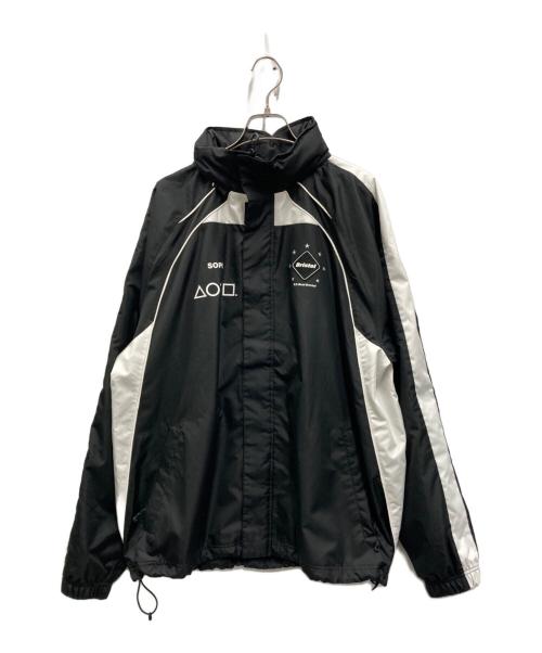 F.C.R.B.（エフシーレアルブリストル）F.C.R.B. (エフシーレアルブリストル) PlayStation (プレイステーション) WARM UP JACKET ブラック サイズ:XLの古着・服飾アイテム