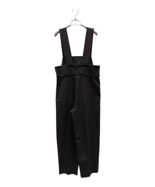 DRAWER（ドゥロワー）Drawer (ドゥロワー) コットンウールツイルサロペット ブラウン サイズ:36の古着・服飾アイテム