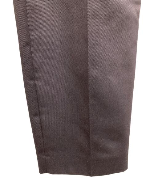 DRAWER（ドゥロワー）Drawer (ドゥロワー) コットンウールツイルサロペット ブラウン サイズ:36の古着・服飾アイテム