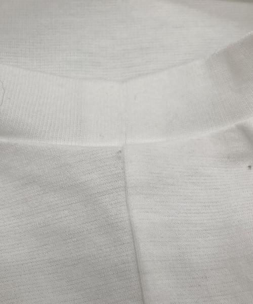 DRAWER（ドゥロワー）Drawer (ドゥロワー) コットンポンチノースリーブプルオーバー ホワイト サイズ:1の古着・服飾アイテム