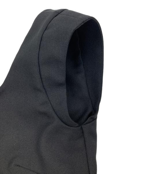 THE TOE（ザ・トゥー）THE TOE (ザ・トゥー) Ifestou Frill Top ブラック×ホワイト サイズ:Sの古着・服飾アイテム